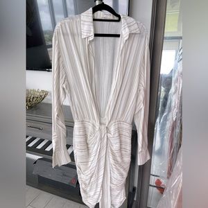 House of Cb shirt dress